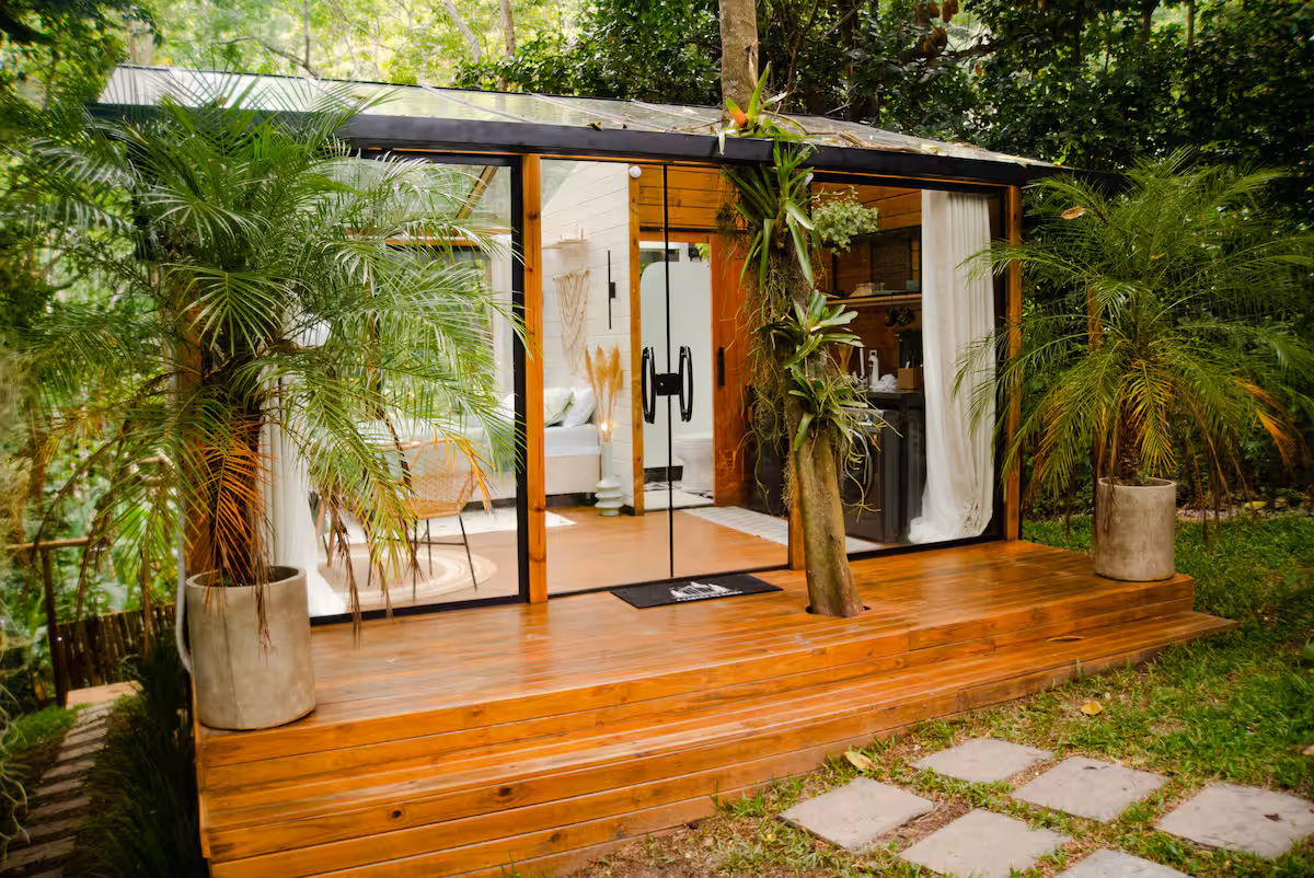 Cabana de Vidro na Floresta — Rio de Janeiro · RJ
